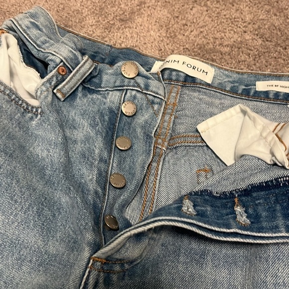 Denim Forum Boyfriend High Rise Loose Jeans Size 26 - Picture 10 of 10